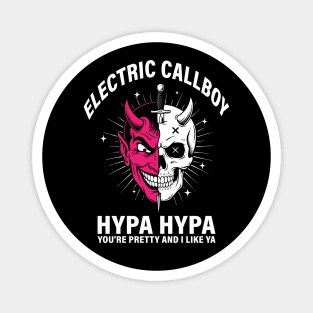 Electric Callboy Skull Evil Magnet